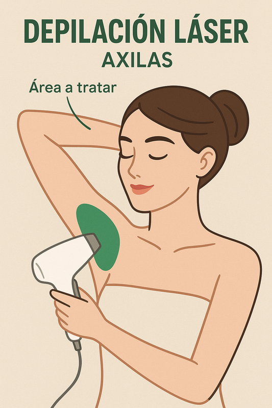 Depilación laser axilas